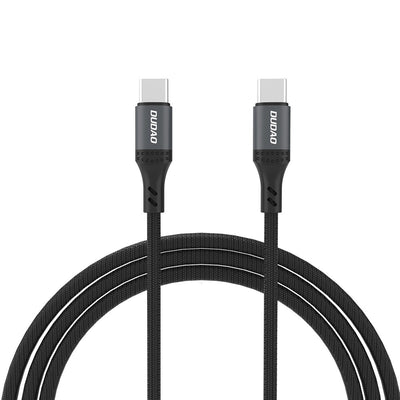 USB kabelis Dudao L3CC USB-C to USB-C 60W 1.2m juodas