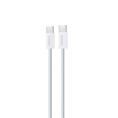 USB kabelis Dudao L6C USB-C to USB-C 60W 1.0m baltas