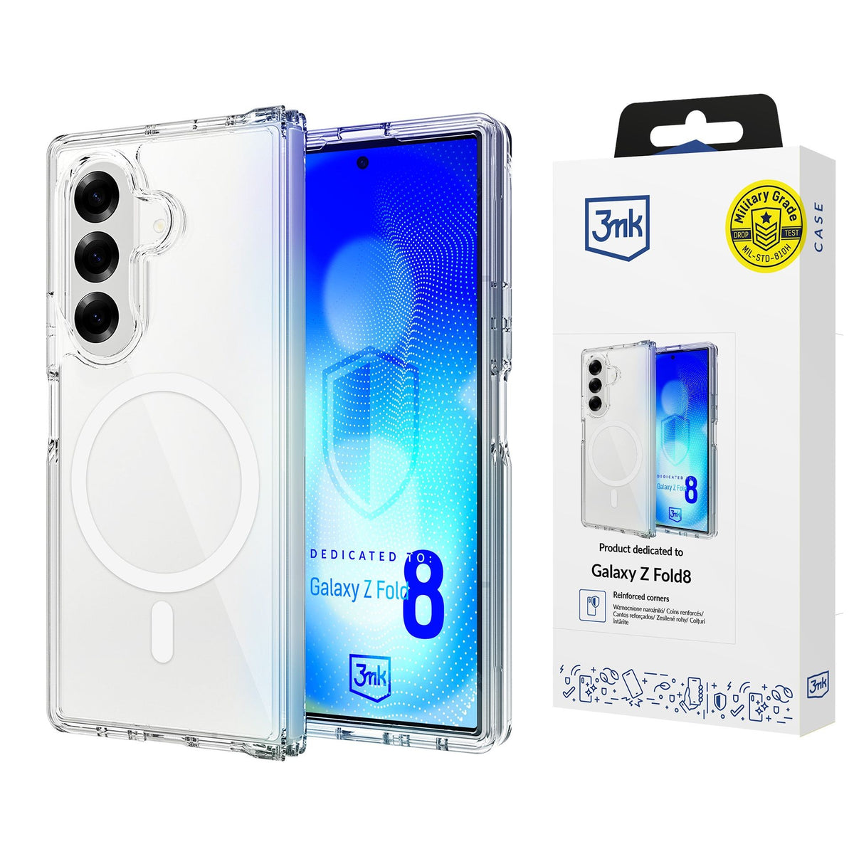 Dėklas 3mk Armor MagCase Samsung F976 Z Fold8 Ultra