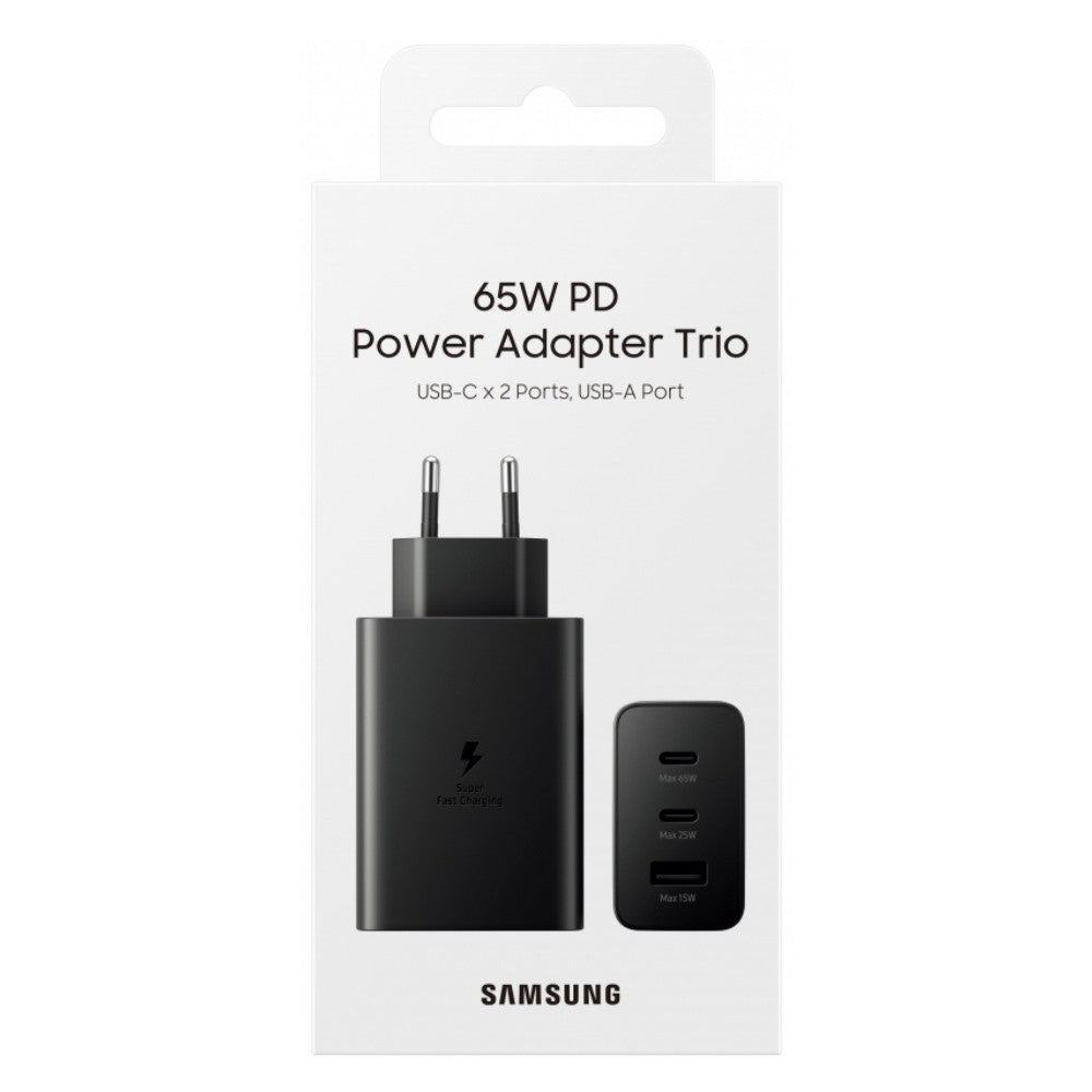 Įkroviklis Samsung EP-T6530NBEGEU 65W juodas