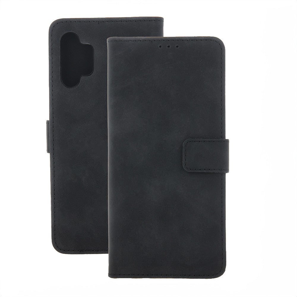 Dėklas Smart Velvet Samsung A165 A16 4G/A166 A16 5G juodas