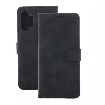 Dėklas Smart Velvet Samsung A165 A16 4G/A166 A16 5G juodas
