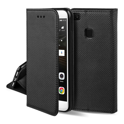Dėklas Smart Magnet Xiaomi Redmi 17 4G/5G juodas