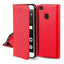 Dėklas Smart Magnet Xiaomi Redmi 17 4G/5G raudonas