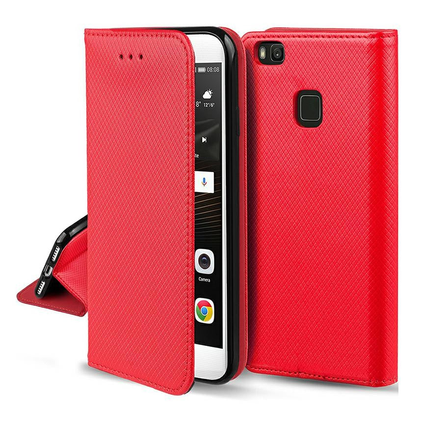Dėklas Smart Magnet Samsung S741 S26 FE raudonas