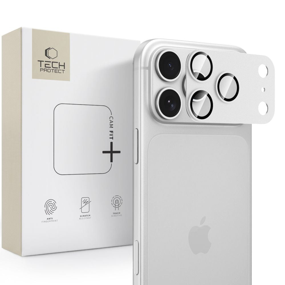 Kameros apsauga Tech-Protect CamFull Fit+ Apple iPhone 18 Pro Silver