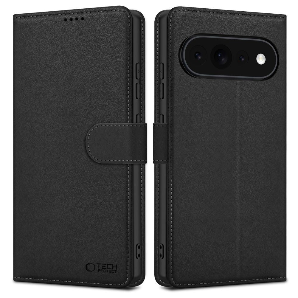 Dėklas Tech-Protect Wallet Google Pixel 11 Pro XL juodas